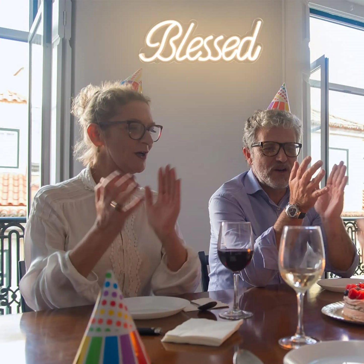 Blessed LED Neon Wall Sign