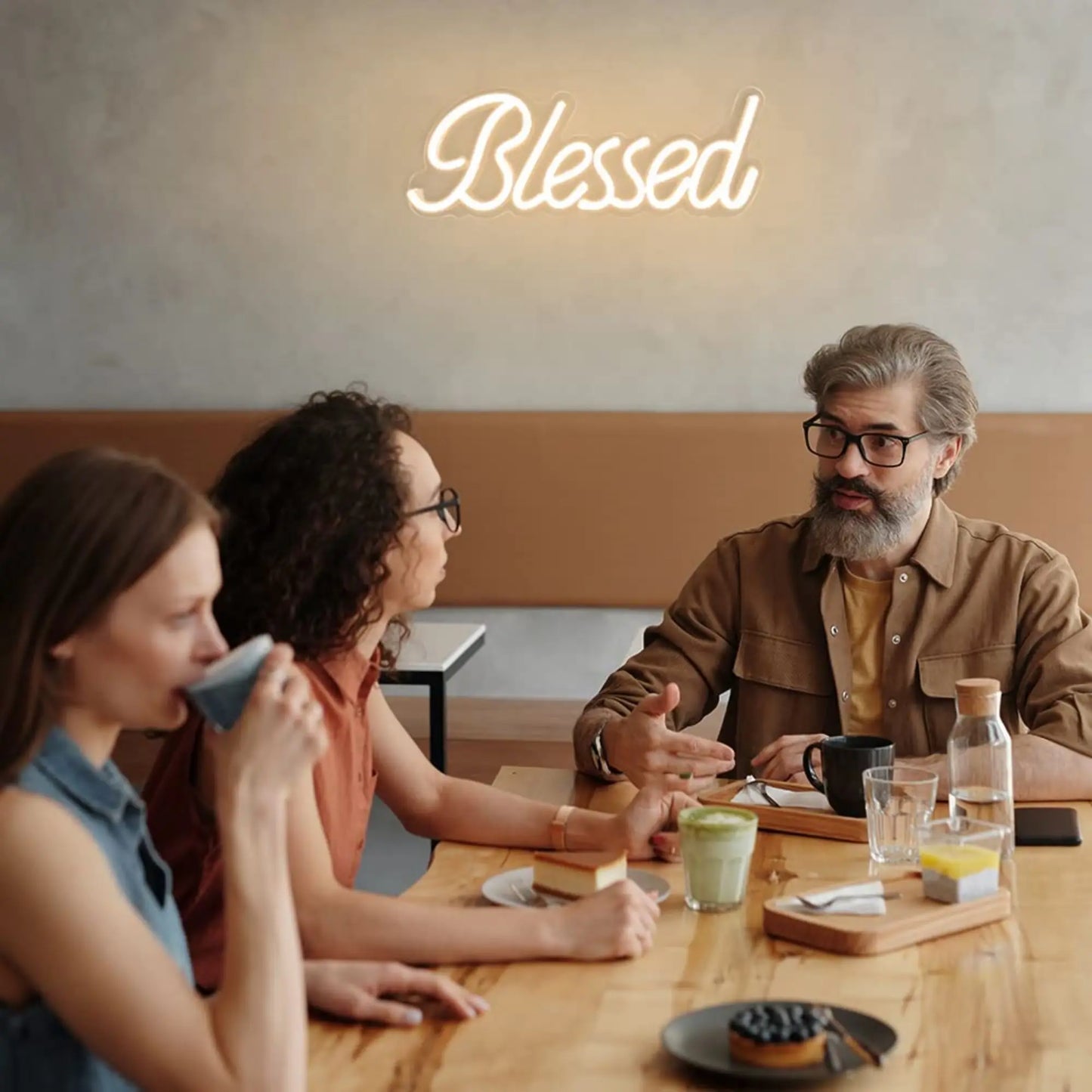 Blessed LED Neon Wall Sign