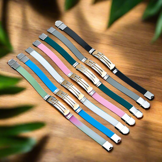 Inspirational Stainless Steel Cross Bracelet