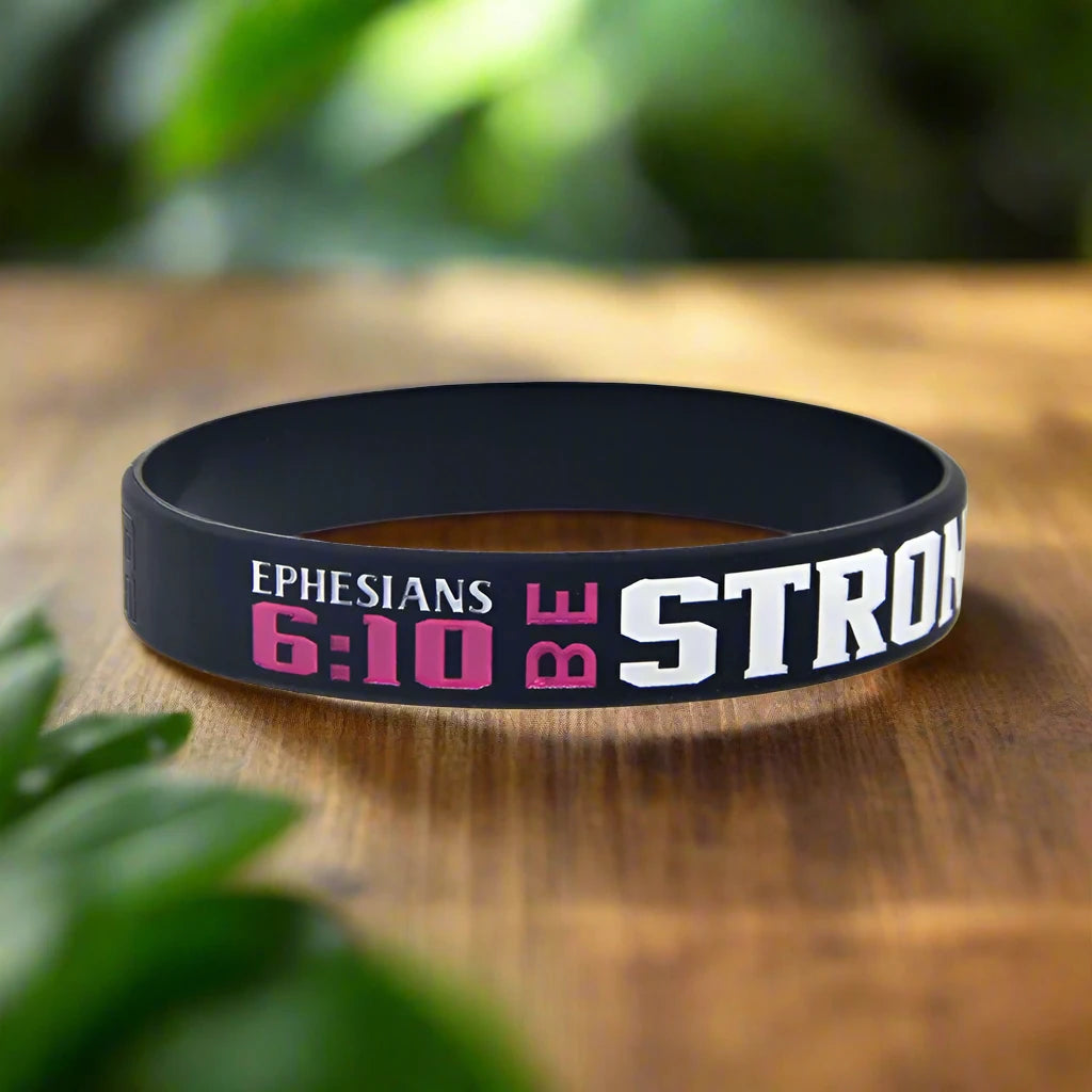 Christian Bible Verse Wristbands (4 Pack)