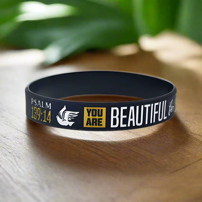 Christian Bible Verse Wristbands (4 Pack)
